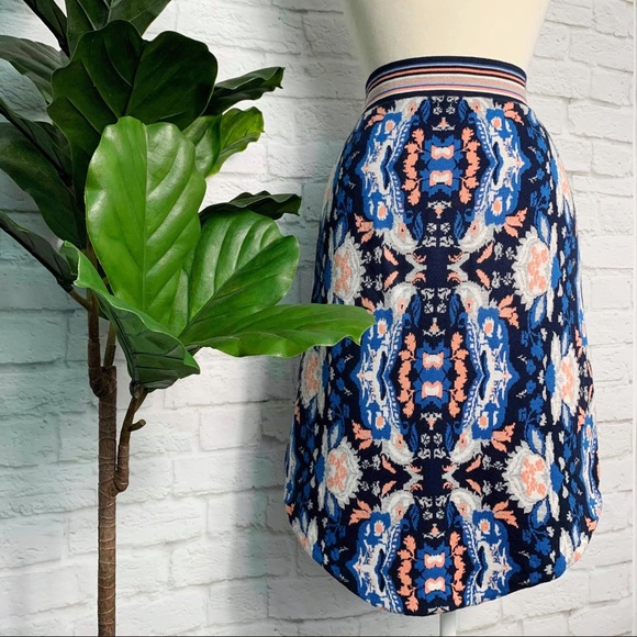 ANTHROPOLOGIE Batik jacquard sweater skirt - Picture 4 of 8